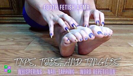 Kitty Babalon's Foot Worship ASMR - Toes, Tips and Tingles