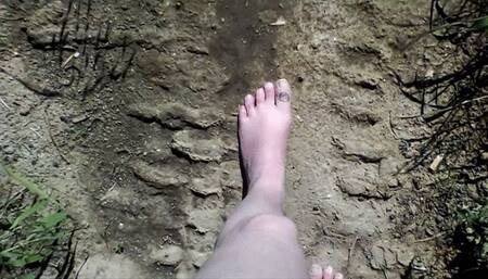 Do You Like My Cute Little Feet In The Mud?