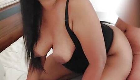 SRI LANKAN HORNY HOT SLUT WIFE FUCKED STANDING FUCK AND DOGGY STYLE WITH HER HUSBAND'S BEST FRIEND