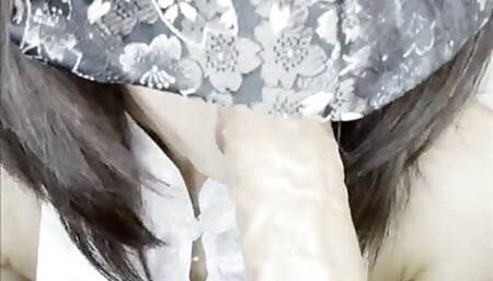 Drool on my white dress