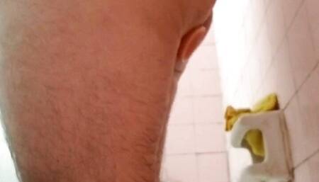 Dildo insertion.