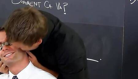 School teachers Cameron Kincade and Bobby Clark anal fuck