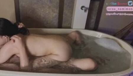 【個人撮影】コンカフェ嬢の休日。ラブホデートでお風呂でイチャイチャエッチした後にベッドで濃厚エッチ。クンニ、フェラ、シックスナイン後に沢山突かれた後、最後は中出し。(Japanese/Hentai)