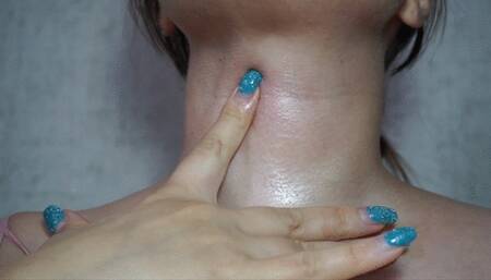 Bound my throat and swallowed