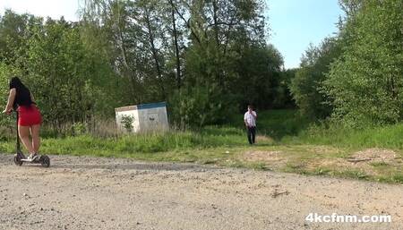 4KCFNM - Jennifer Mendes Pervert Grandpa Gets Handjob F