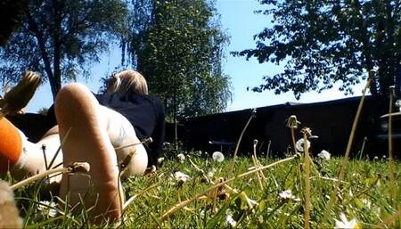 Enjoying The Sun And You Can Look At My Ass