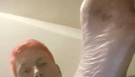 I'm your Master,you are my foot slave,my servant 2
