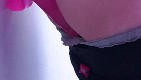 Sissy late night anal play