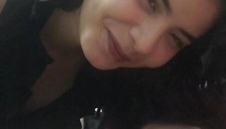 Stepbrother gives me a chocolate and shows me his rich cock until he cums in my mouth POV - Porn in Spanish