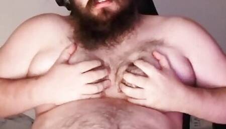 talking about how fat I got and jerking off