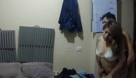 HE ENJOYS THE WHOLE AFTERNOON SEDUCING THIS SPECTACULAR INDIAN INDIAN WHILE HIS HUSBAND IS AT WORK, PART 3