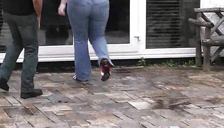 Stranger doggystyles blonde bbw after titty fuck