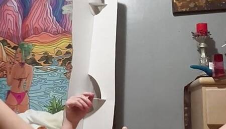 Girl fingering herself
