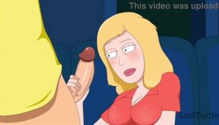 [Gameplay] MY STEPMOM GIVES ME A HANDJOB AND A BOOBJOB | RICK AND MORTY A WAY HOME #5