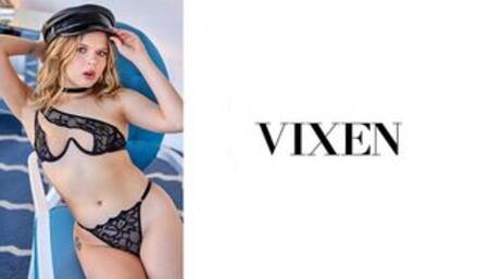 Frail blonde Coco Lovelock riding cock and being a whore