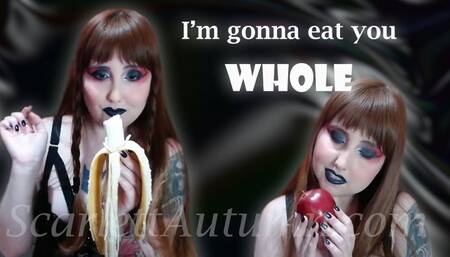 I'll Eat you in front of your Friends