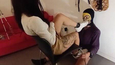 NIKES AND CRUEL GAGGING second pov