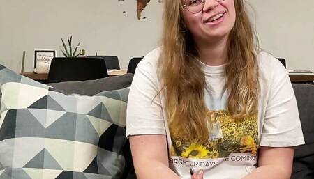 18 years old german Teeny Lina_Love. Her first time infront of the Camera