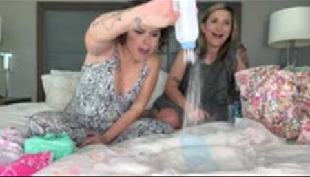STEPMOMMY AYLA BRINGS BAILEY TO MEET HER DIPEY BOY 720p