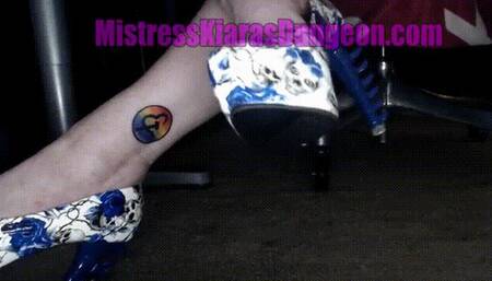 Under Desk Shoe Worship Ignore