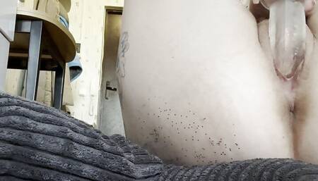 big shiny ass riding cock