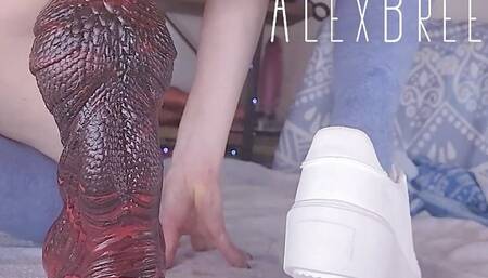 AlexBreeCooper vs Mr. Hankey's Toys - Extreme Anal Compilation