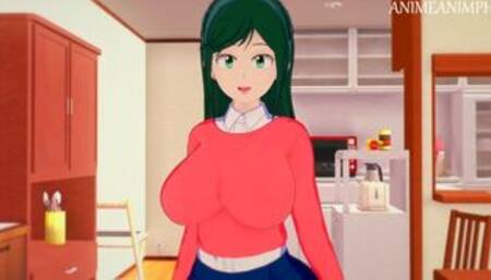 Fucking Deku's Mom Inko Midoriya Until Creampie - My Hero Academia Anime Hentai 3d Uncensored