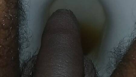 Tiny dick pissing