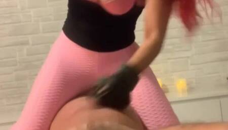 Mistress Red Devil Belly Punching And Kicking part 2  Full Hd