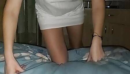 INCEASED RELATIONSHIP WITH STEPMOTHER CAUGHT WHEN MASTURBATING