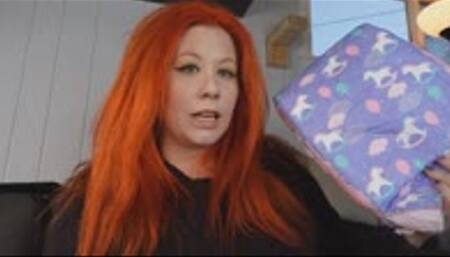 Step-Aunt makes you wear a diaper and HUMILIATES you! WMV 720