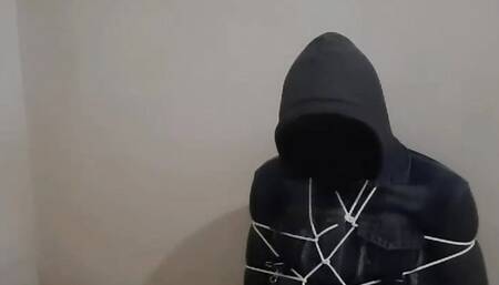 Gay slave socks sniffing in bondage part 4
