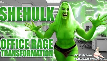 Hulking out Office Rage Transformation Growth