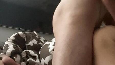 Candy gets fucked doggy style raw bb stroke