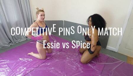 COMPETITIVE OIL WRESTLING Essie - Spice PINS ONLY