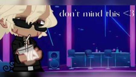 Gay boys fuck in a bathroom after a party |gacha club| gay