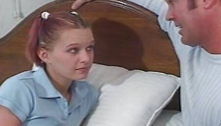 young and willing makes legs wide for juicy cock juice