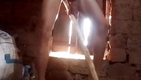 Deepak Sharma cute body with his girlfriend