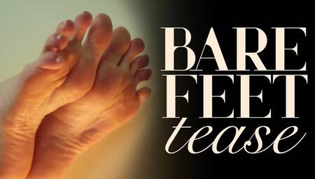 Bare Feet Tease in Golden Light