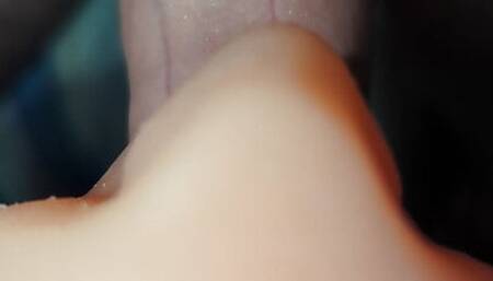 Juris get's blown by artificial mouth! POV style??