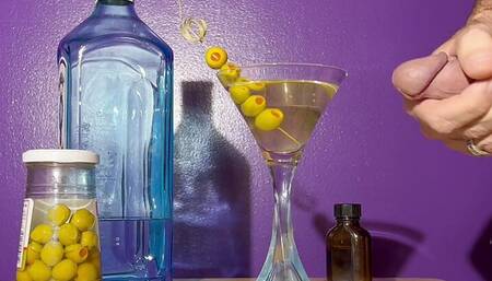 Hand Jerked Dirty Sperm Martini
