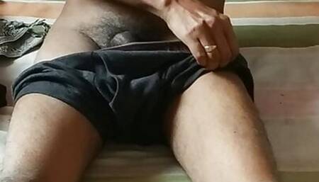 Enjoyment at afternoon big lund desi lund masturbation and cumshot