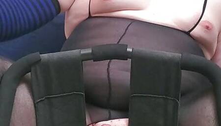 SometimesNiki riding in bodysuit