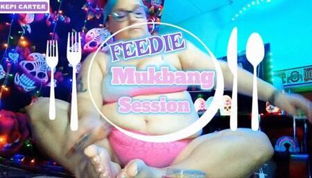 Feedie Fat Girl Feet Mukbang BBW Kepi Carter