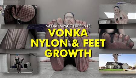 Vonka Nylon And Feet Growth