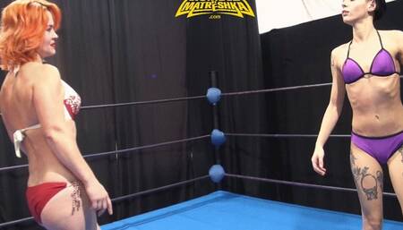 Vallia vs Witch  - Female Domination Fantasy Wrestling Fight - RM198 - FullHD