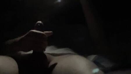 young teen (18) twink jerks off in bed