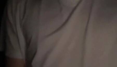 young teen twink jerking off on his bed