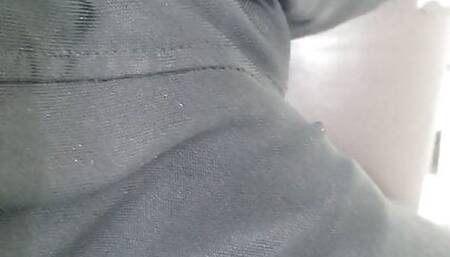 older daddy playing with his dick