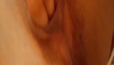 young brunette masturbates for the first time